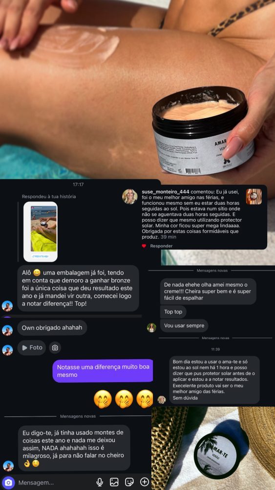 SilvRedux Amar-te Creme intensificador do bronzeado , fotografia oficial SilvRedux