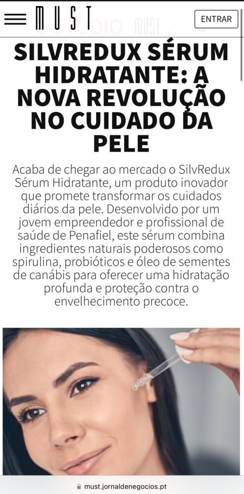 SilvRedux Sérum Hidratante Funcional , fotografia oficial SilvRedux